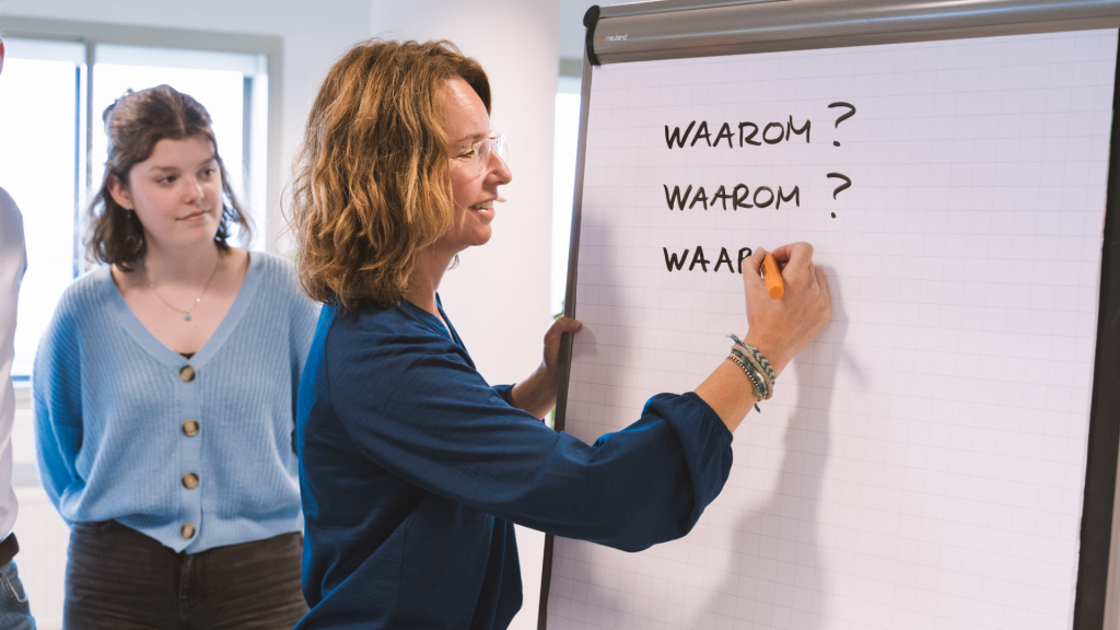 Foto met 'waarom', over pitchen als een pro