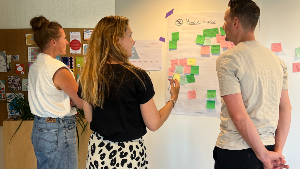Deelnemers die toekomstdenken